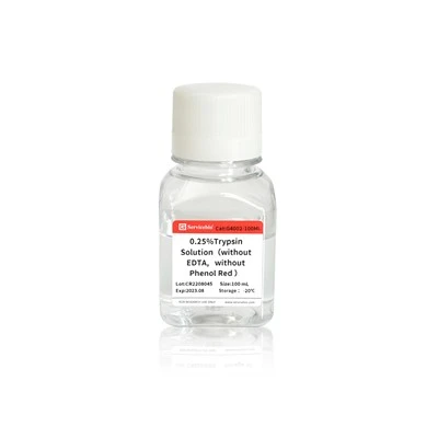 0.25% Trypsin (Soluble in PBS, No EDTA, No Phenol Red)