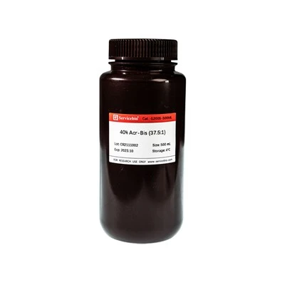 40% Acrylamide-Bisacrylamide (37.5:1)