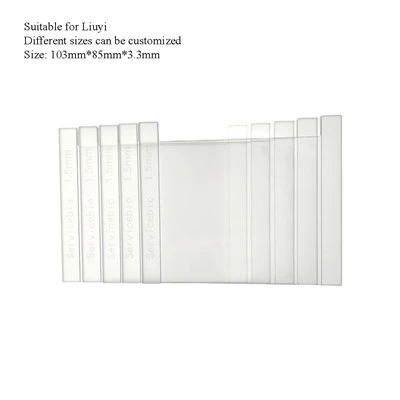 Concave Glass Plate, 1.5 mm (for Liuyi,with Reference Line)