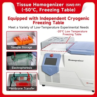 Vertical Cryogenic Tissue Homogenizer